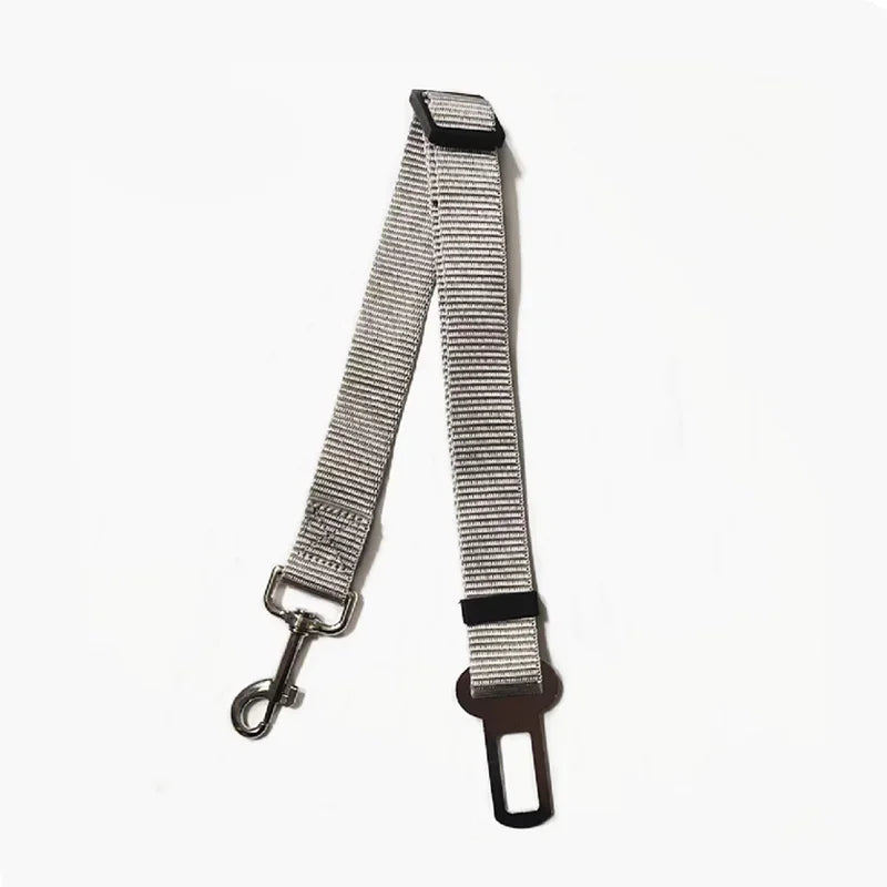 1/2pcs Adjustable Pet Cat Dog Car Seat Belt Pet Seat Vehicle Dog Harness Lead Clip Safety Lever Traction Dog Collars