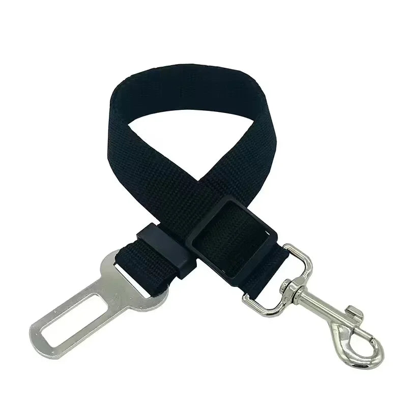 1/2pcs Adjustable Pet Cat Dog Car Seat Belt Pet Seat Vehicle Dog Harness Lead Clip Safety Lever Traction Dog Collars