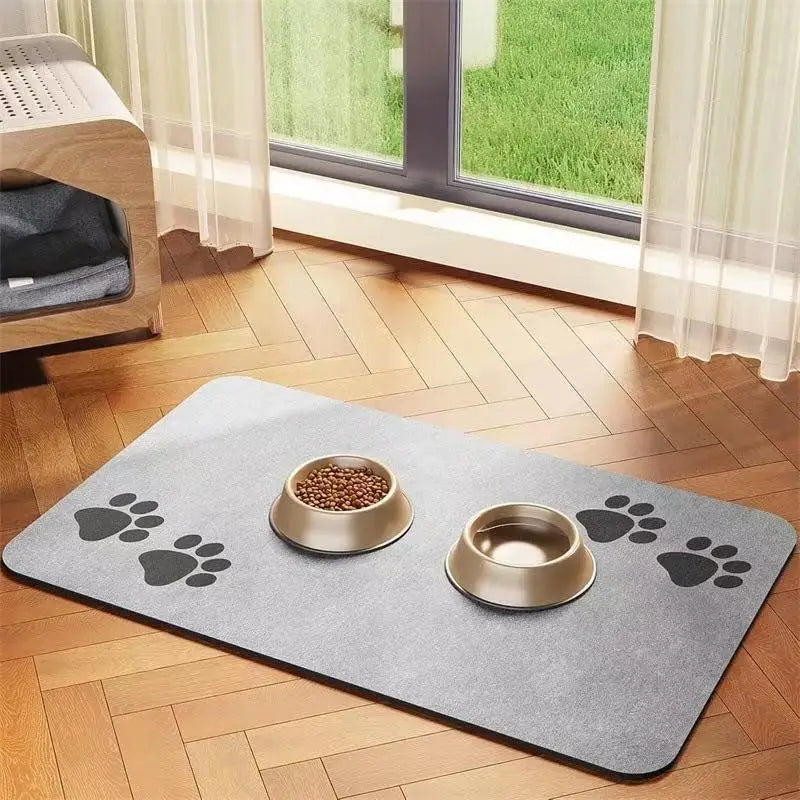 PawZone Pet Feeding Mat – Non-Slip & Waterproof