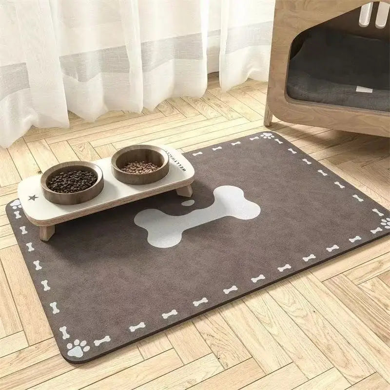 PawZone Pet Feeding Mat – Non-Slip & Waterproof