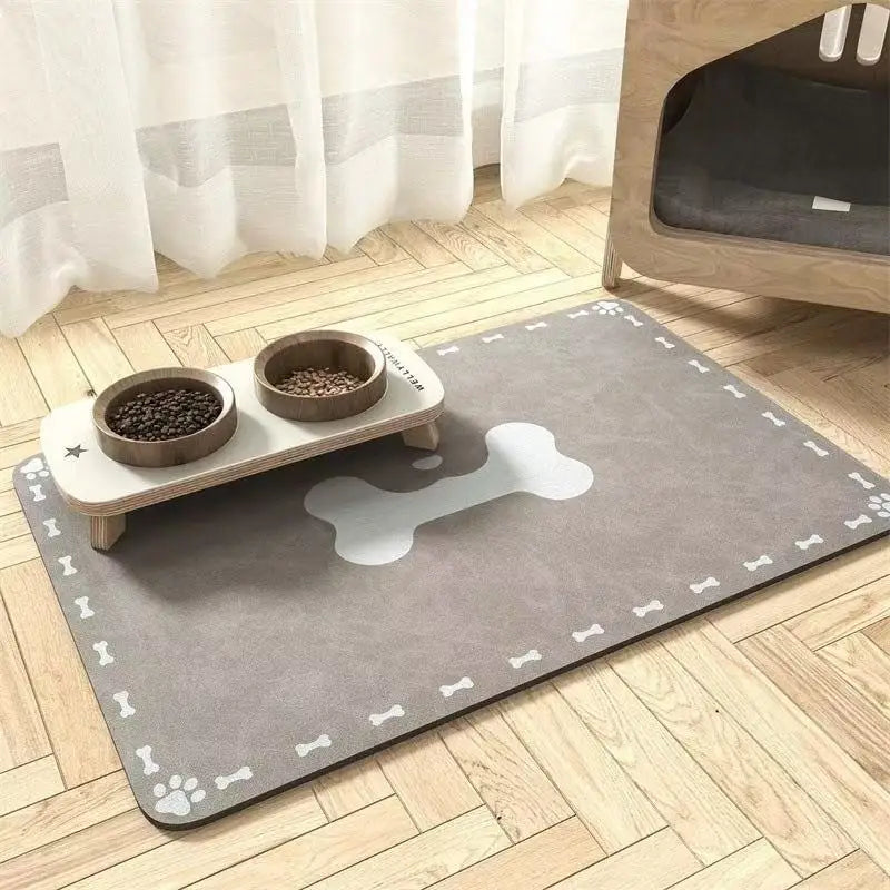 PawZone Pet Feeding Mat – Non-Slip & Waterproof