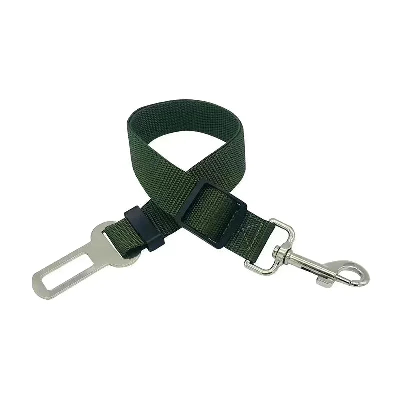1/2pcs Adjustable Pet Cat Dog Car Seat Belt Pet Seat Vehicle Dog Harness Lead Clip Safety Lever Traction Dog Collars