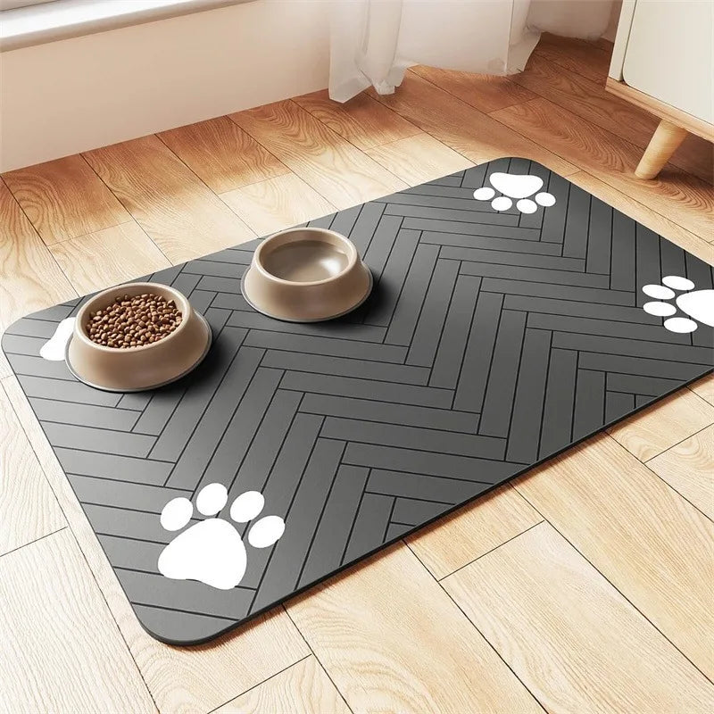 PawZone Pet Feeding Mat – Non-Slip & Waterproof