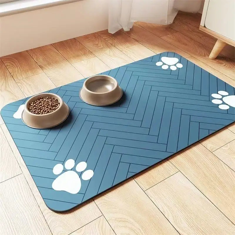 PawZone Pet Feeding Mat – Non-Slip & Waterproof