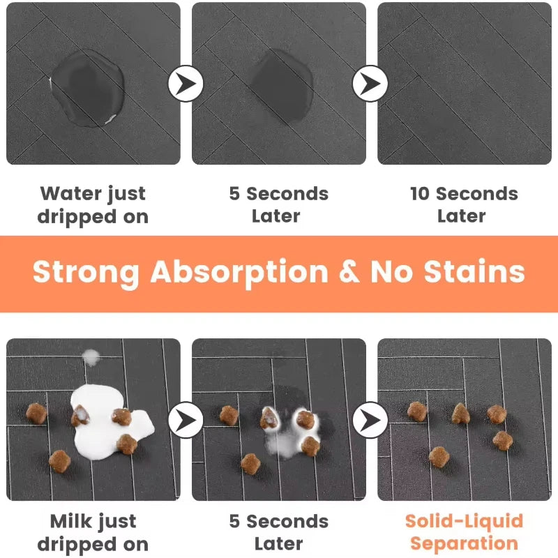 PawZone Pet Feeding Mat – Non-Slip & Waterproof