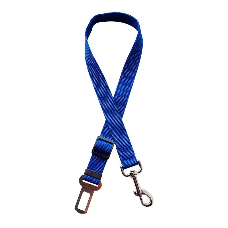 1/2pcs Adjustable Pet Cat Dog Car Seat Belt Pet Seat Vehicle Dog Harness Lead Clip Safety Lever Traction Dog Collars